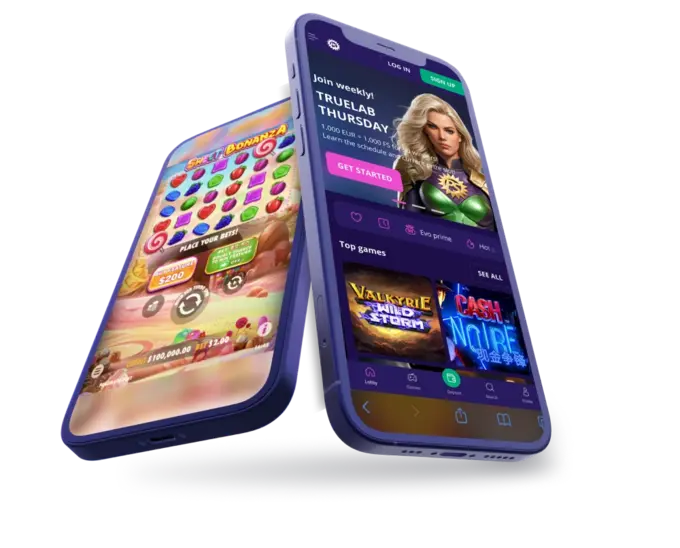 Platin Casino als Web-App auf dem Startbildschirm eines Smartphones