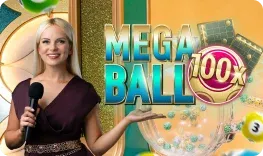 Mega Ball von Evolution Gaming